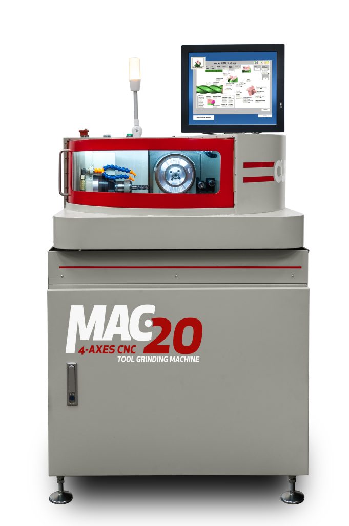 4 Axes CNC Tool Grinding Machine - MAC 20 Sharpener